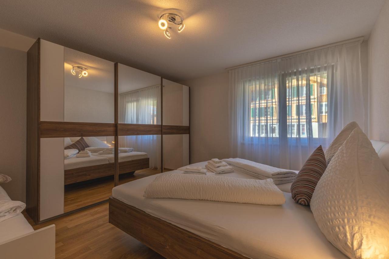 Chalet Gousweid- Harder Apartment Wilderswil Buitenkant foto